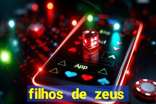 filhos de zeus mitologia grega